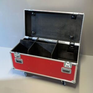 Dutycases_flightcases_Kabel- en-vakkenkist_120x60x60_red_open